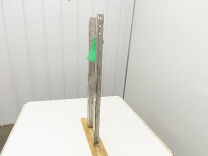 6" Tabletop Conveyor Stainless Leg Support H-Stand 31"-41" Adj Height