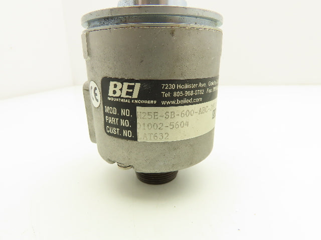 BEI Sensors H25E-SB-600-ABC-28V/V-EM16 Rotary Encoder 5-28VDC