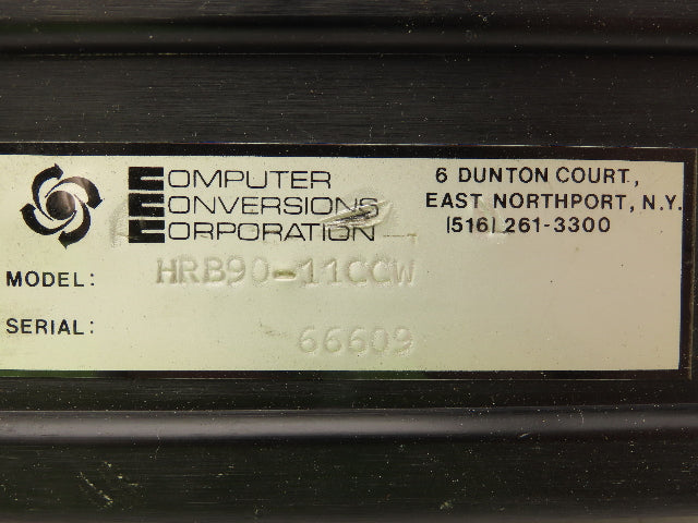 Computer Conversions Corp HRB90-11 CCW Resolver Transducer 5/8" Shaft