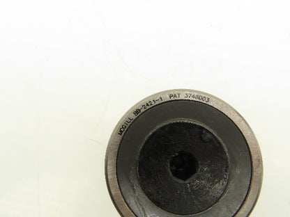 McGill BB-2421-1 Flat Cam Follower 2" Roller Dia. 7/16" Stud Dia. Lot of 3