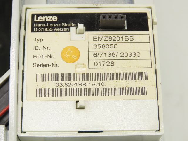 Lenze EVF8222-E VFD AC Servo Drive 22kW 400-480V 47A 3PH