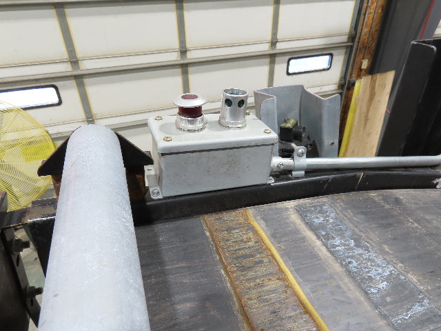 TGW CRUZ Incline Slider Bed 28" Belt Conveyor Variable Speed Drive 460V 17' 8"L