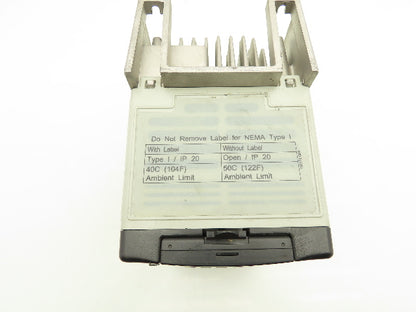 Allen Bradley 20AD2P1A0AYNNNNN PowerFlex 70 Variable AC Drive VFD 1Hp 480V 3PH