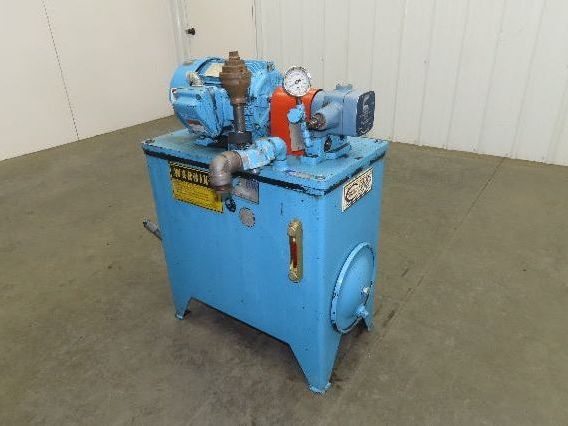 Continental PVR1-8B10-RM Hydraulic Power Unit 20 Gal 9 GPM 1000 PSI 5Hp 460V