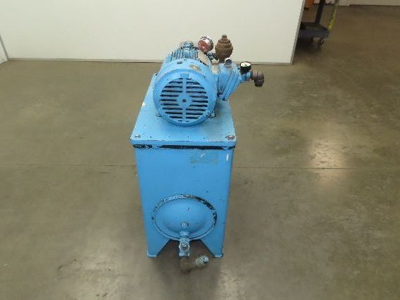 Continental PVR1-8B10-RM Hydraulic Power Unit 20 Gal 9 GPM 1000 PSI 5Hp 460V