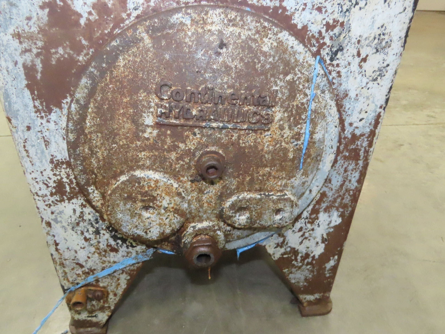 Continental PVR1-8B10-RM Hydraulic Power Unit 20 Gal 9 GPM 1000 PSI 3Hp 460V