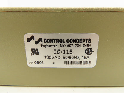 Control Concepts IC+115 EMI Power Line Filter 120V 15A Lot of 3