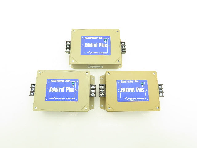 Control Concepts IC+115 EMI Power Line Filter 120V 15A Lot of 3