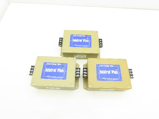Control Concepts IC+115 EMI Power Line Filter 120V 15A Lot of 3