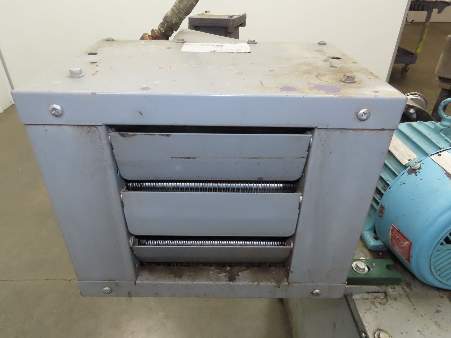 Continental PVR1 Hydraulic Power Unit 20 Gal 9gpm 1000psi 3Hp 460V w/Oil Cooler