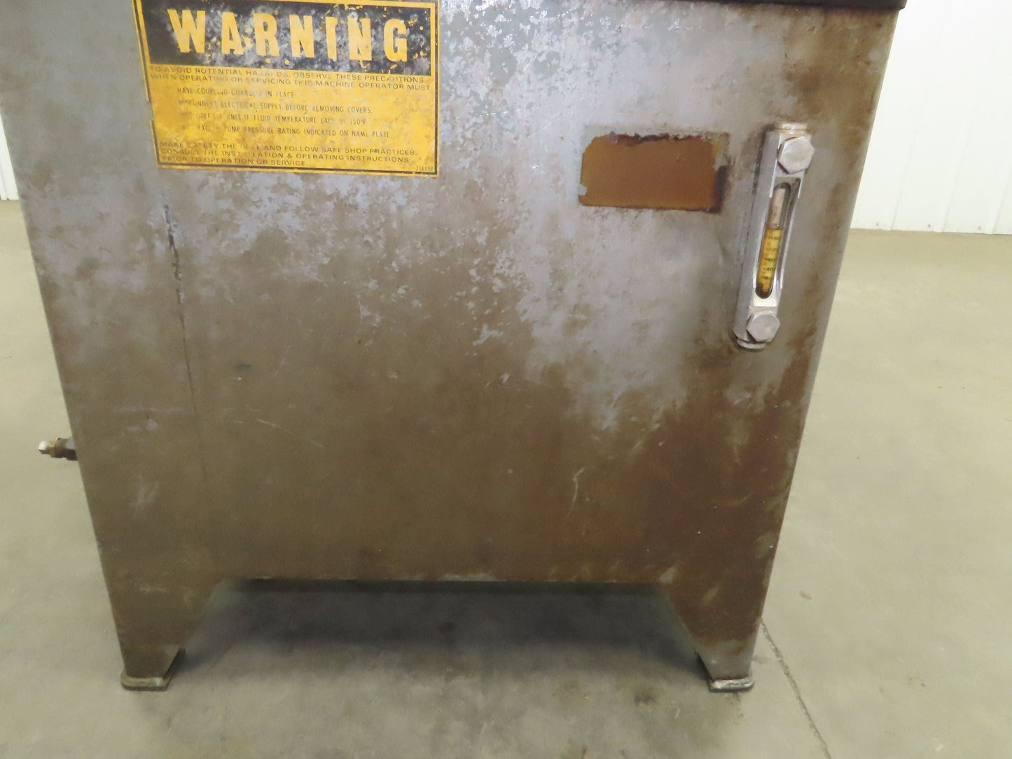 Continental PVR1 Hydraulic Power Unit 20 Gal 9gpm 1000psi 3Hp 460V w/Oil Cooler