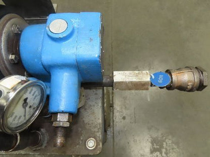 Continental PVR1 Hydraulic Power Unit 20 Gal 9gpm 1000psi 3Hp 460V w/Oil Cooler