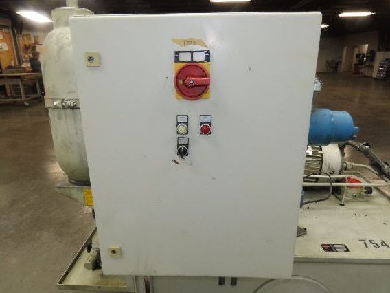 Herion Hydraulic Power Unit 10Hp 120 Gal 4500 PSI Denison Pump PV6-2R1C-C02