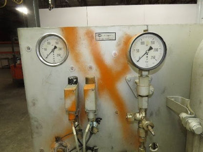 Herion Hydraulic Power Unit 10Hp 120 Gal 4500 PSI Denison Pump PV6-2R1C-C02