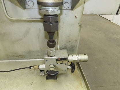 Herion Hydraulic Power Unit 10Hp 120 Gal 4500 PSI Denison Pump PV6-2R1C-C02