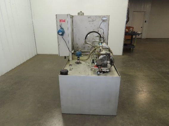 Herion Hydraulic Power Unit 10Hp 120 Gal 4500 PSI Denison Pump PV6-2R1C-C02