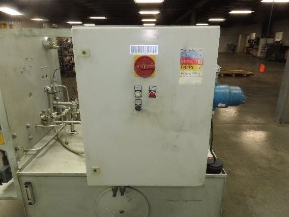 Herion Hydraulic Power Unit 10Hp 120 Gal 4500 PSI Denison Pump PV6-2R1B-C02