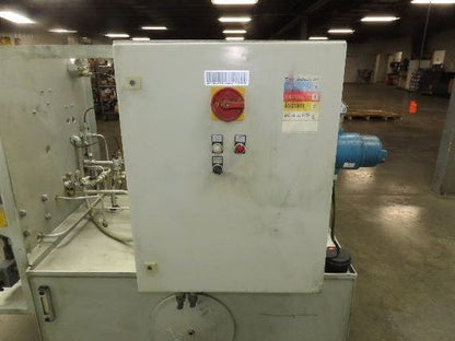 Herion Hydraulic Power Unit 10Hp 120 Gal 4500 PSI Denison Pump PV6-2R1B-C02