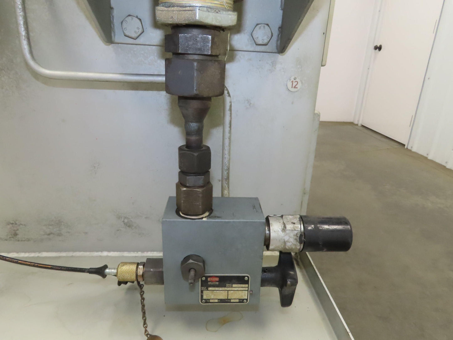 Herion Hydraulic Power Unit 10Hp 120 Gal 4500 PSI Denison Pump PV6-2R1B-C02