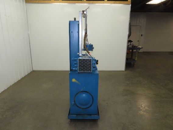 Vickers PVQ10 Hydraulic Power Unit 30 Gal 5 GPM 3000 PSI 2Hp 460V w/Oil Cooler