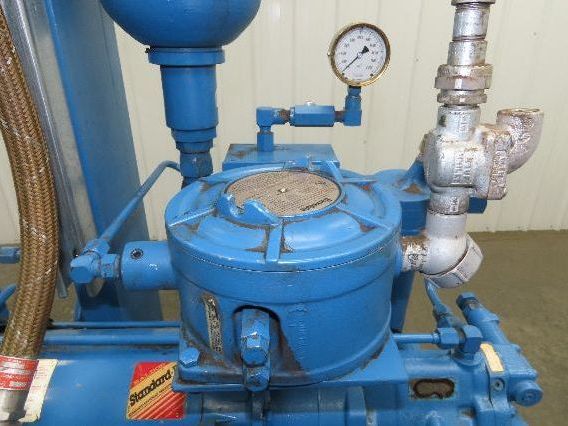 Vickers PVQ10 Hydraulic Power Unit 30 Gal 5 GPM 3000 PSI 2Hp 460V w/Oil Cooler