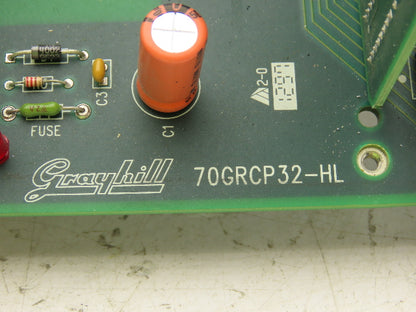 Grayhill 70GRCP32-HL PLC Relay 32-Channel Circuit Motherboard w/PMX32D Board