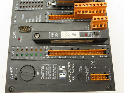 B&R MCGE232-022 PLC Mini Control 6-Slot 24VDC with CPU Memory Module ECEE32-0