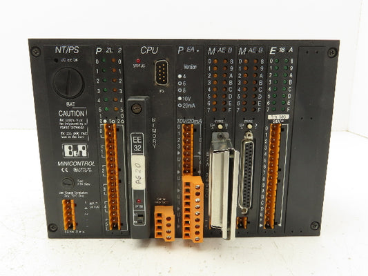 B&R MCGE232-022 PLC Mini Control 6-Slot 24VDC with CPU Memory Module ECEE32-0