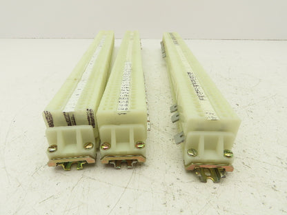 Allen Bradley 1492 Style H 22mm DIN Rail White Terminal Block 18" Lot of 205