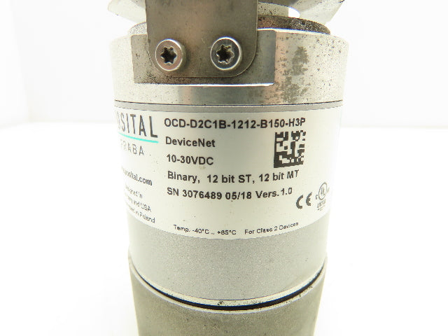 Posital Fraba OCD-D2C1B-1212-B150-H3P DeviceNet Absolute Rotary Encoder 10-30V