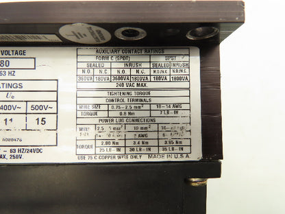 Allen Bradley 150-B24NBRD SMC Dialog Plus Soft Start Motor Controller 24A 480V