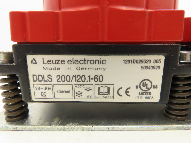 Leuze DDLS 200/120.1-60 Optical Ethernet Data Transmission 18-30V 2Mbit/s