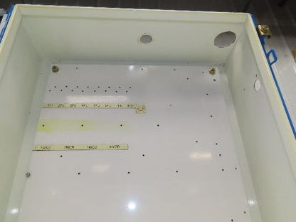 Hoffman A302408LP Electrical Enclosure Control Panel 30x24x8" Backplate