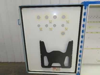 Hoffman A302408LP Electrical Enclosure Control Panel 30x24x8" Backplate