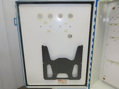 Hoffman A302408LP Electrical Enclosure Control Panel 30x24x8" Backplate