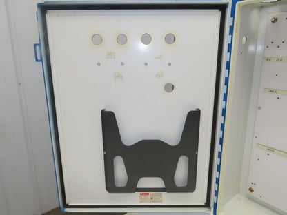 Hoffman A302408LP Electrical Enclosure Control Panel 30x24x8" Backplate