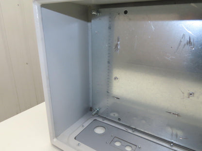 Rittal AE1039 Steel Electrical Enclosure with Backplate 380x600x200mm 15x24x8"