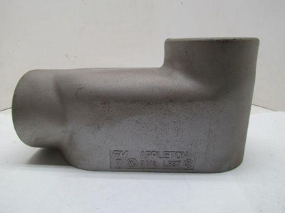 Appleton LB97 3 1/2" Grayloy-Iron Conduit Body LB Threaded Rigid
