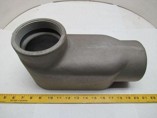 Appleton LB97 3 1/2" Grayloy-Iron Conduit Body LB Threaded Rigid