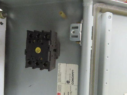 Hoffman CSD30208 Concept Electrical Enclosure Control Panel 30x20x8" Backplate