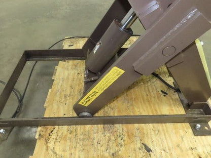 Autoquip 36S40 Hydraulic Scissor Lift Table 4000lb 36" Travel 34x58" Top 3Ph