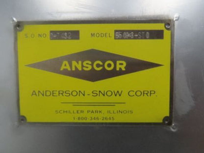 Anscor E5093-STD Heat Exchanger Radiator 32x16" Single Pass 1 X 1-1/2" Ports