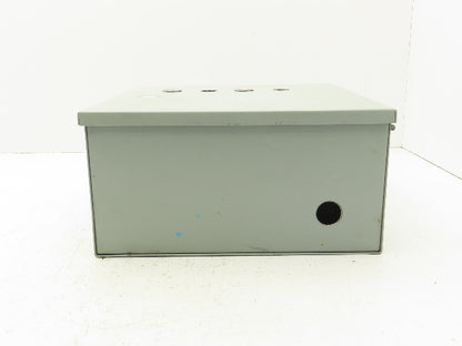 Hoffman A12N126 Electrical Enclosure Panel Box 12x12x6" NEMA Type 1