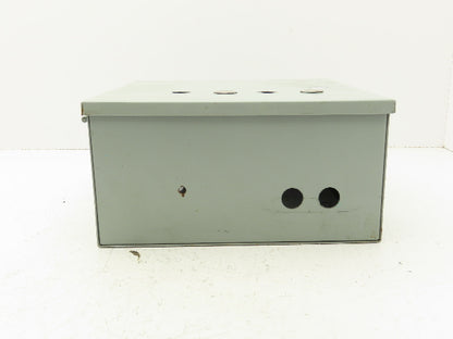 Hoffman A12N126 Electrical Enclosure Panel Box 12x12x6" NEMA Type 1
