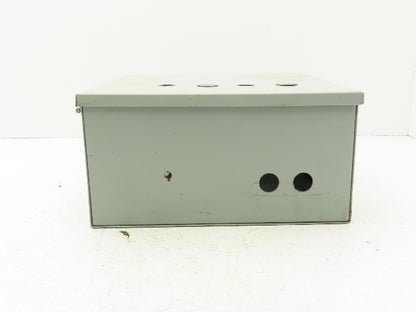 Hoffman A12N126 Electrical Enclosure Panel Box 12x12x6" NEMA Type 1