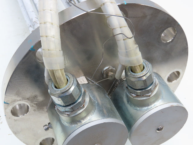 200V3P10KW Stainless Immersion Tube Heater Element 36" 10kw 200V 3PH 11" Flange