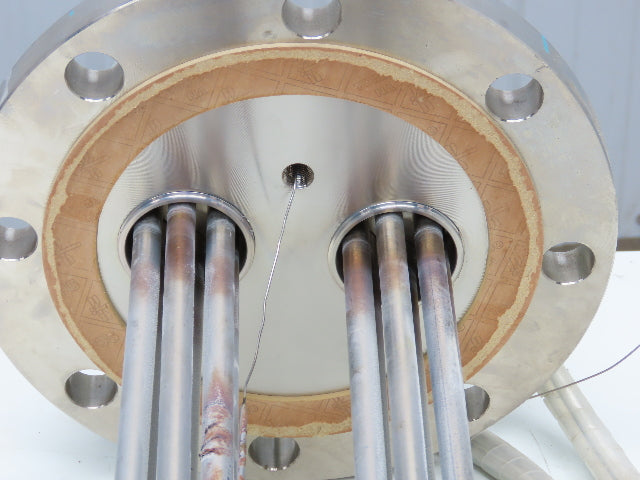 200V3P10KW Stainless Immersion Tube Heater Element 36" 10kw 200V 3PH 11" Flange