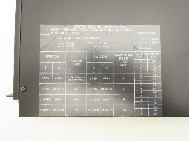 Square D 8020-SCP-631 Sy/Max Processor Model 600 Series A1 Rev 3.20 5VDC 5.5A