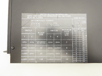 Square D 8020-SCP-631 Sy/Max Processor Model 600 Series A1 Rev 3.20 5VDC 5.5A