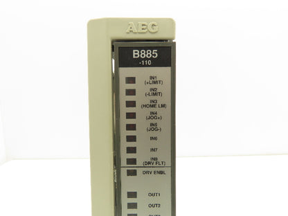 AEG Modicon AS-B885-110 Motion Module B885-110 24VDC